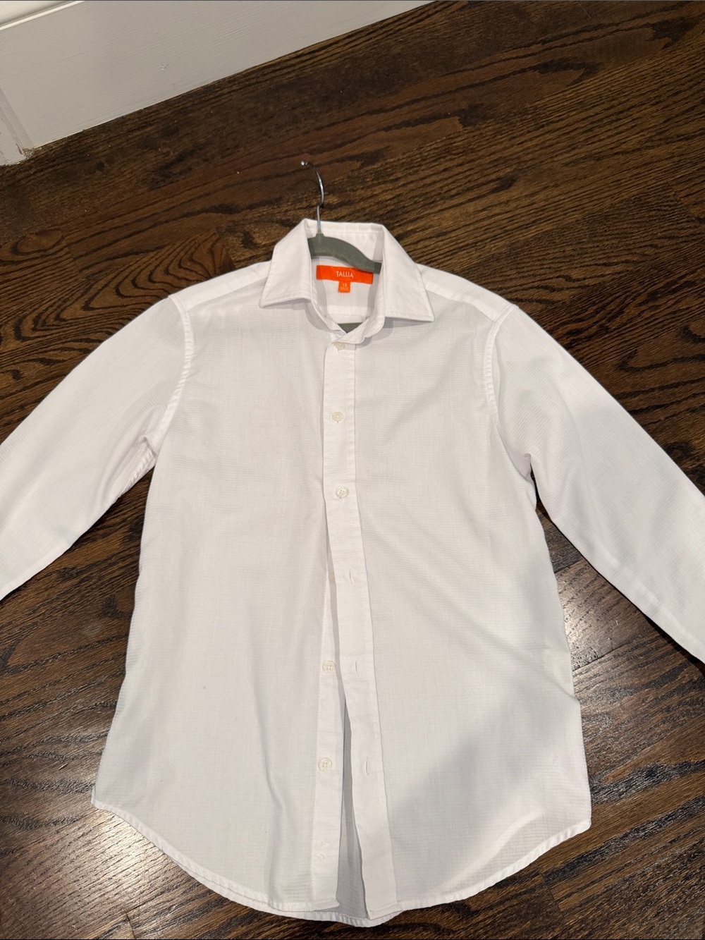 Tallia White Boy’s Dress Shirt - size 12